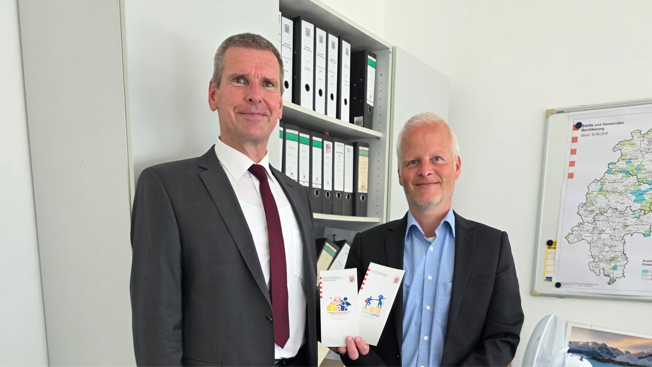 Treffen mit Förderlotsen des hessischen Innenministeriums